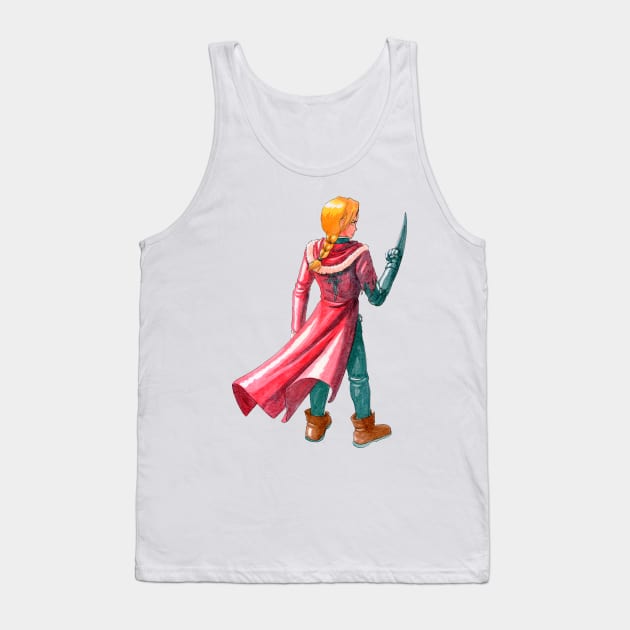 Edward Elric Tank Top by FerMaiaru